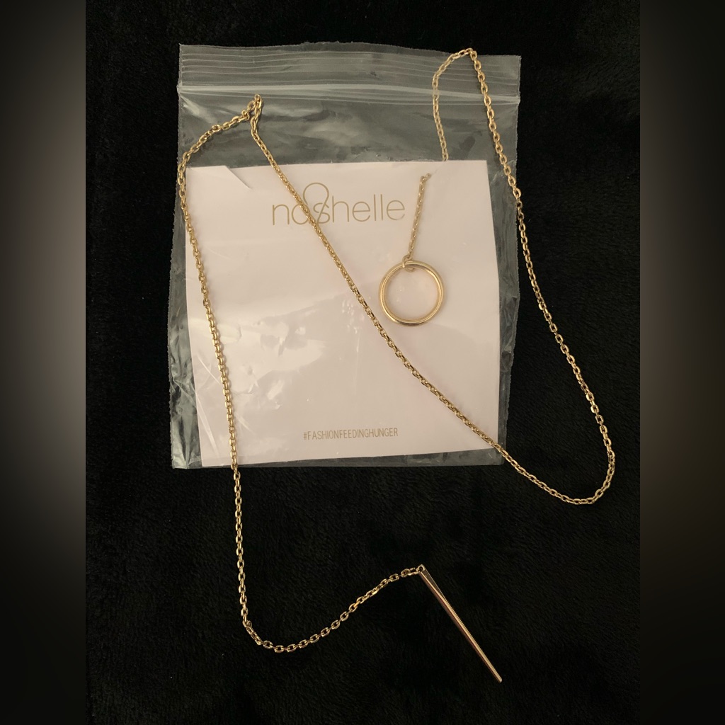 Nashelle Lariat Necklace (See Photos) Nwt Never Worn #Fashionfeedinghunger